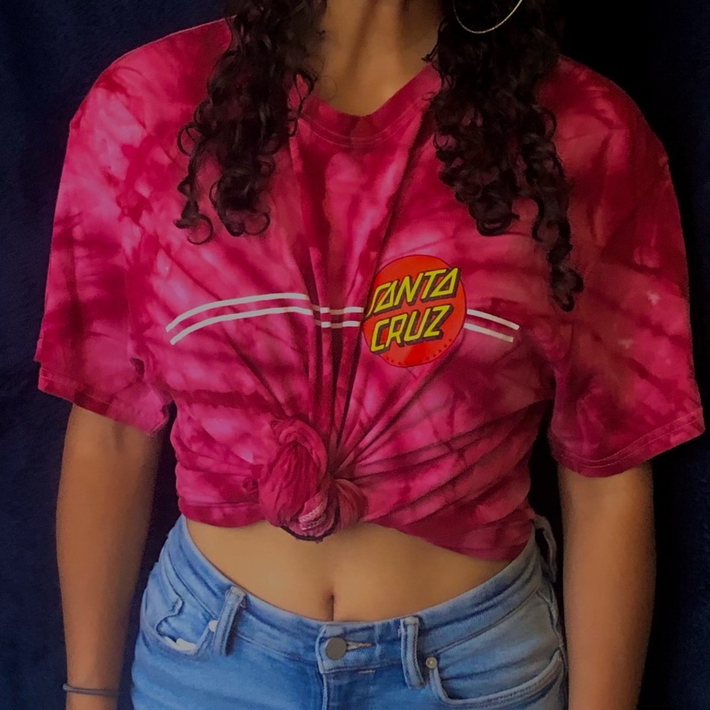 Santa Cruz Tie-Dye Skater Shirt